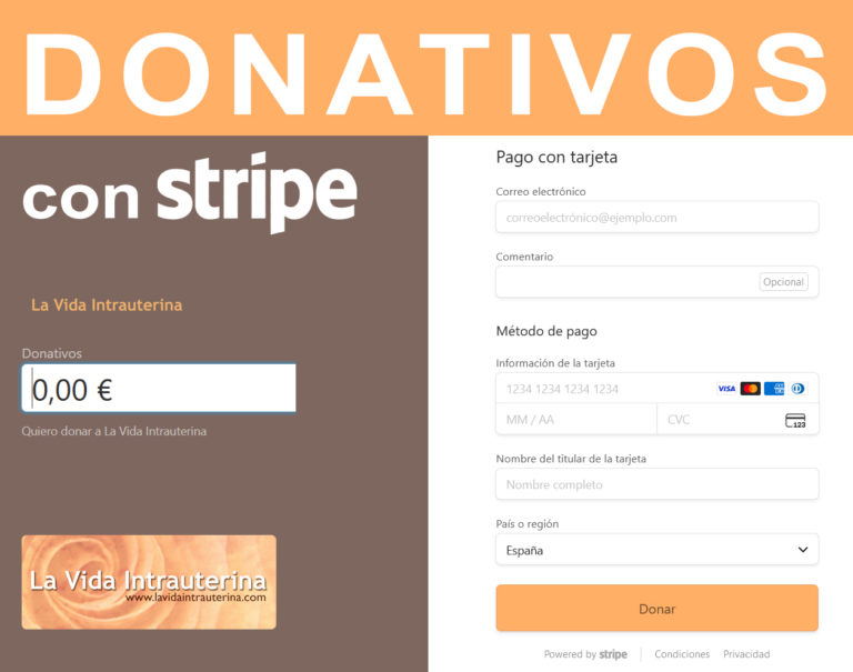 Donativos_LaVidaIntrauterina_Stripe