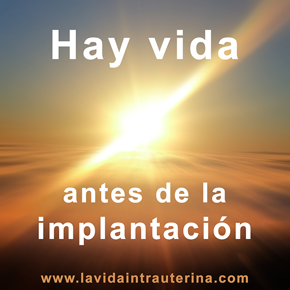 Hay vida antes de la implantación
